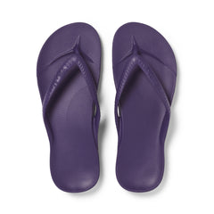 Arch Support Flip Flops - Classic - Acai Purple