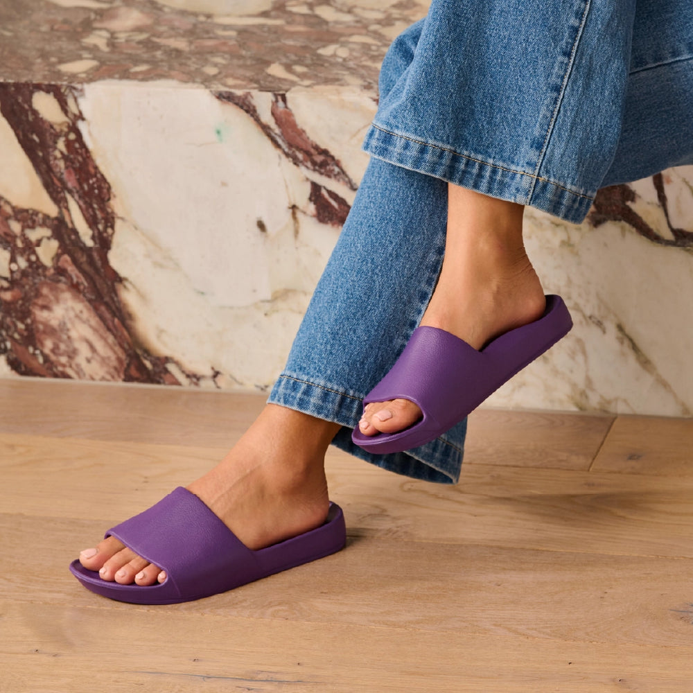  Arch Support Slides - Classic - Acai Purple 