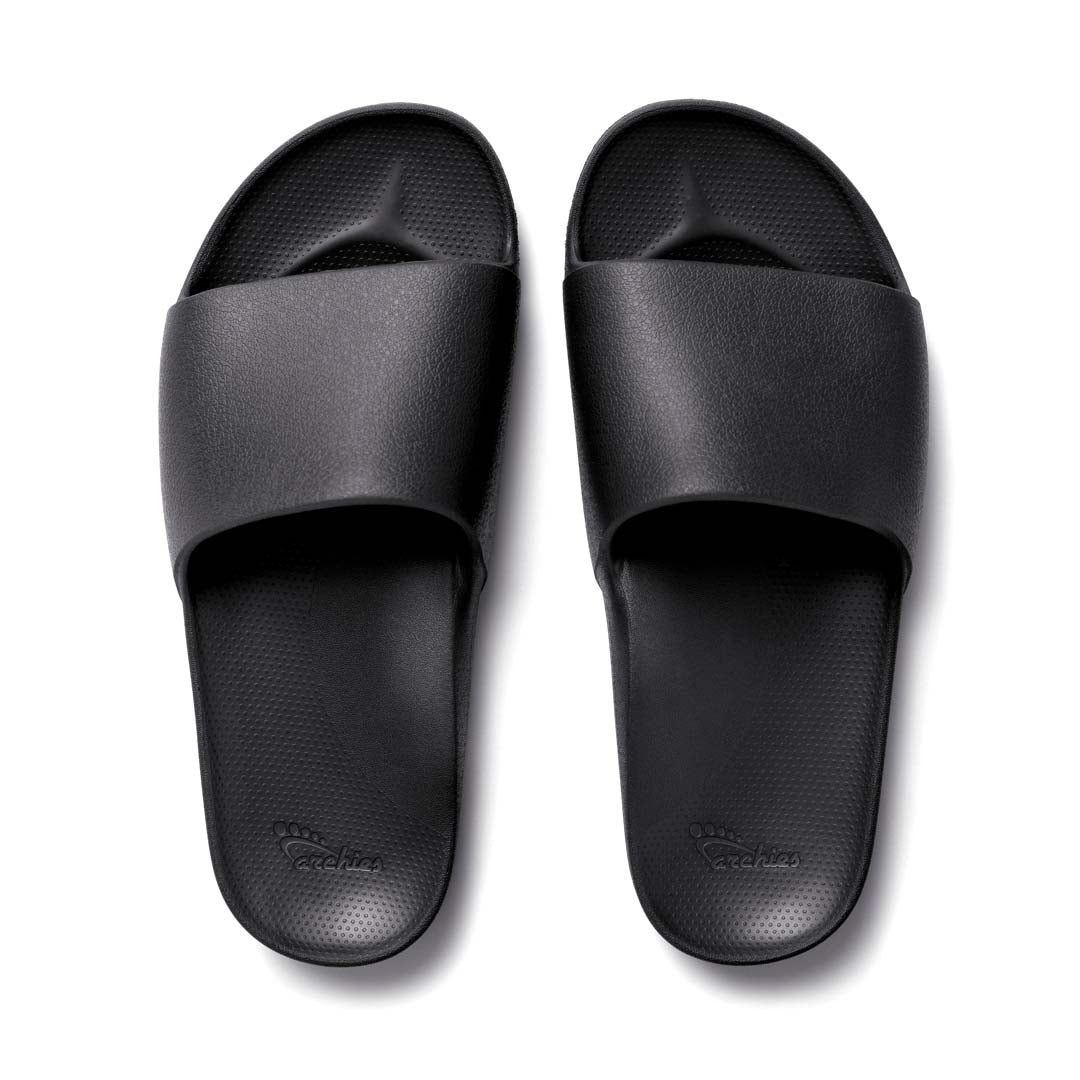 Arch Support Slides - Classic - Black 