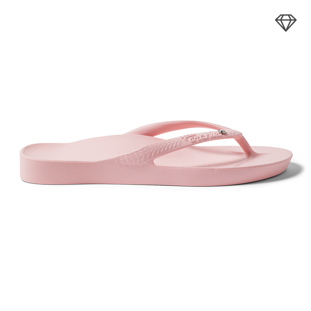  Arch Support Flip Flops - Classic - Crystal Pink 