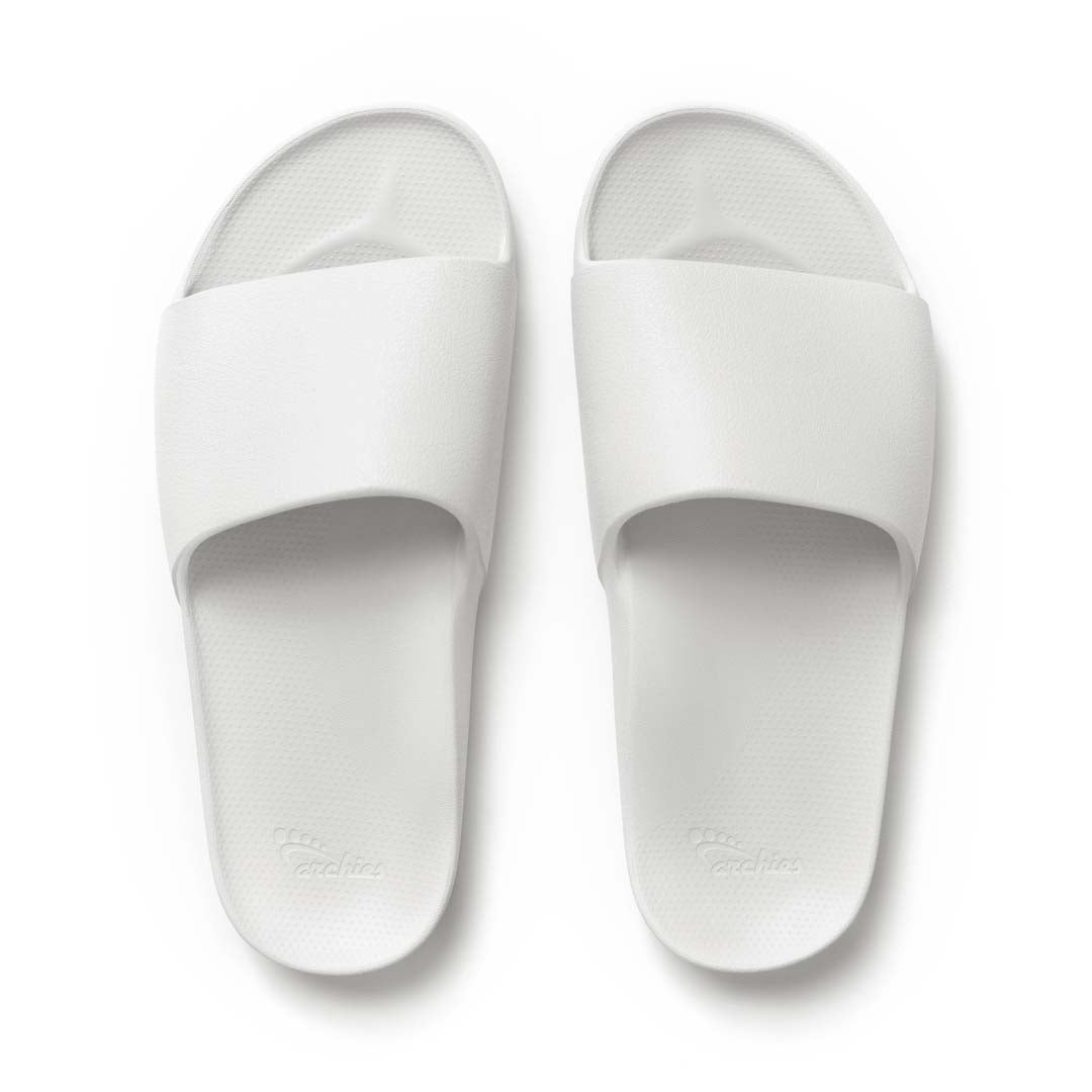 Arch Support Slides - Classic - White 