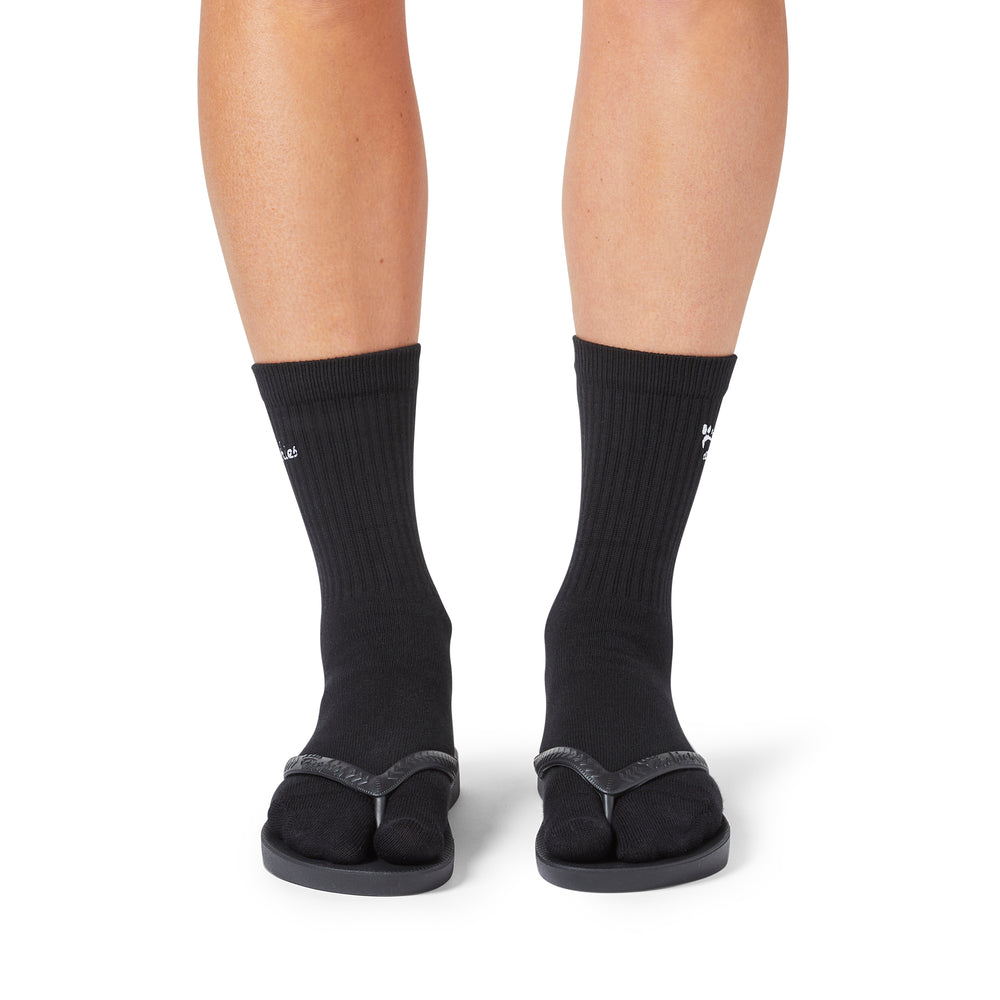  Performance Toe Socks - Black 