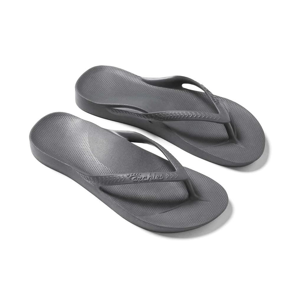  Arch Support Flip Flops - Classic - Charcoal 