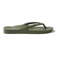 Arch Support Flip Flops - Classic - Olive