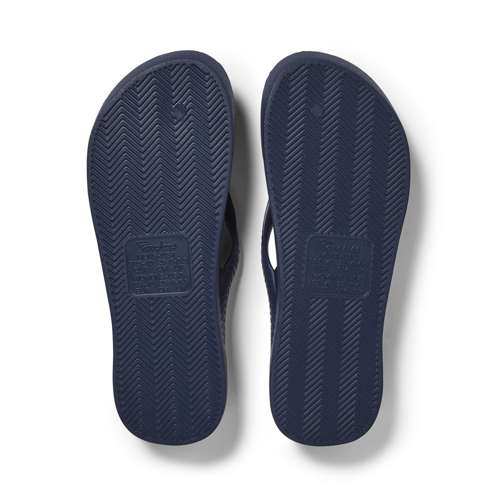  Arch Support Flip Flops - Classic - Navy 