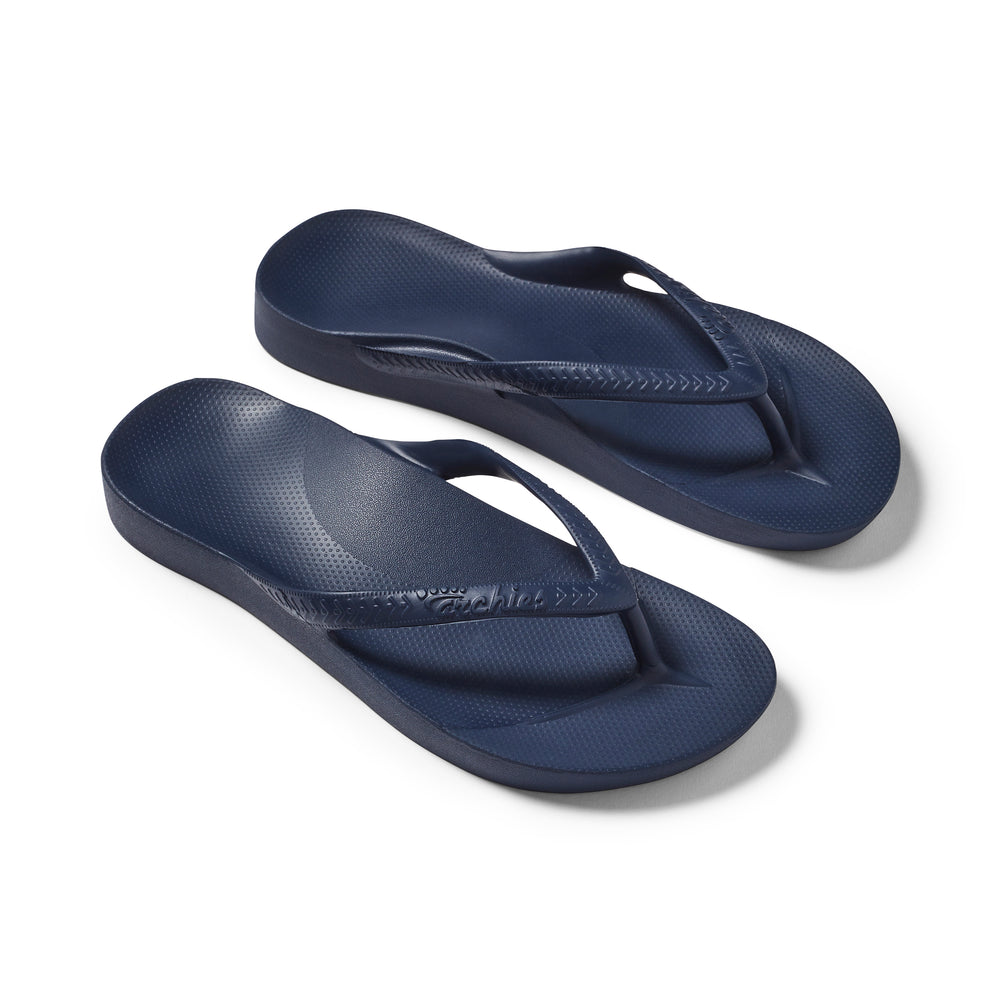  Arch Support Flip Flops - Classic - Navy 